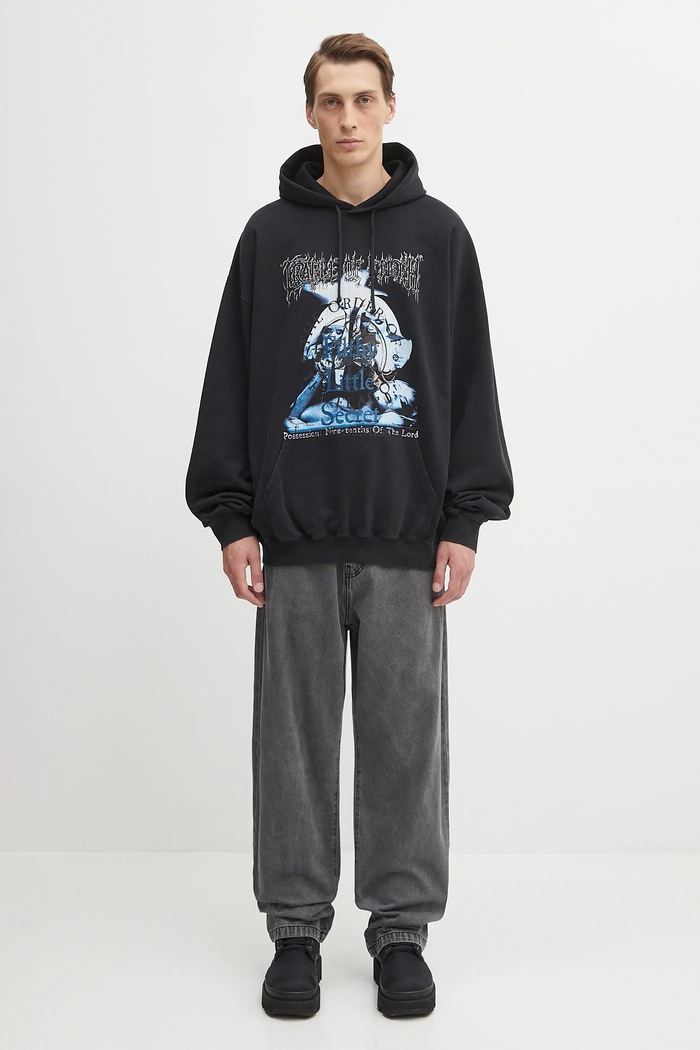 Pamučna dukserica VETEMENTS Cof Filthy Secret Oversized UCF76HD600B