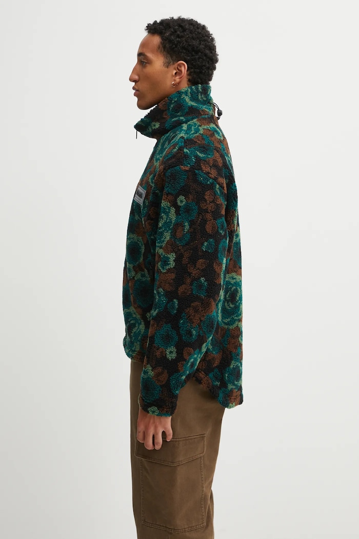 Napapijri x Martine Rose bluza polarowa NP0A4FPLFUB1 turkusowy AW25