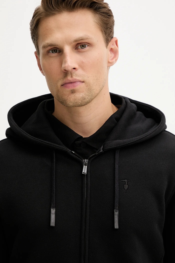 Trussardi hanorac de bumbac negru G8068000028N