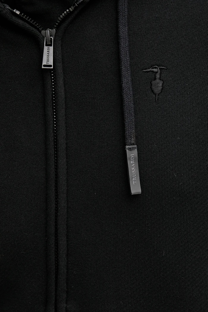 Trussardi hanorac de bumbac G8068000028N negru