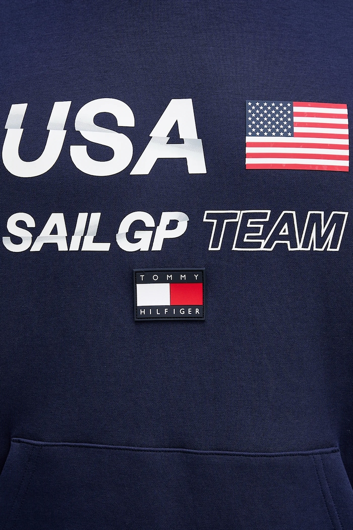 Tommy Hilfiger bluză x SAIL GP MW0MW41416 bleumarin