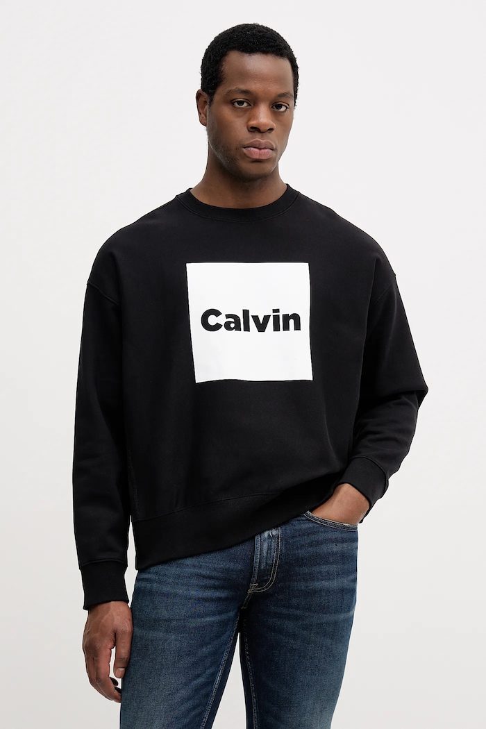 Calvin Klein Jeans bluza pozostałe czarny LV04RD216G