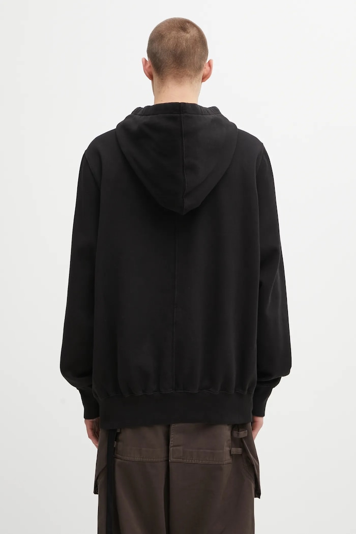 Îmbrăcăminte Rick Owens DRKSHDW hanorac de bumbac Oversized DU02E7262.FEP2P negru