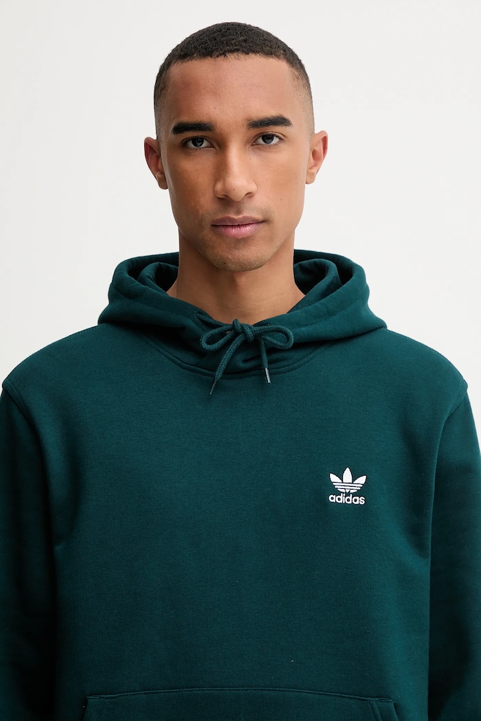 Mikina adidas Originals Trefoil Essentials zelená JZ3589
