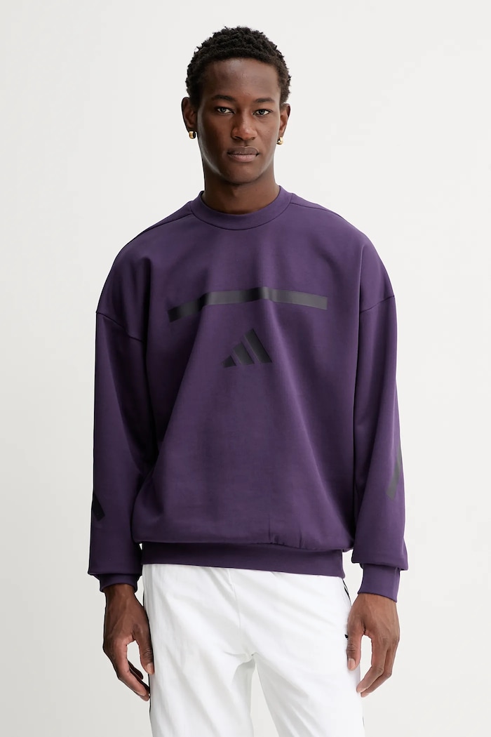 adidas bluza adidas x Z.N.E pozostałe fioletowy JW4751