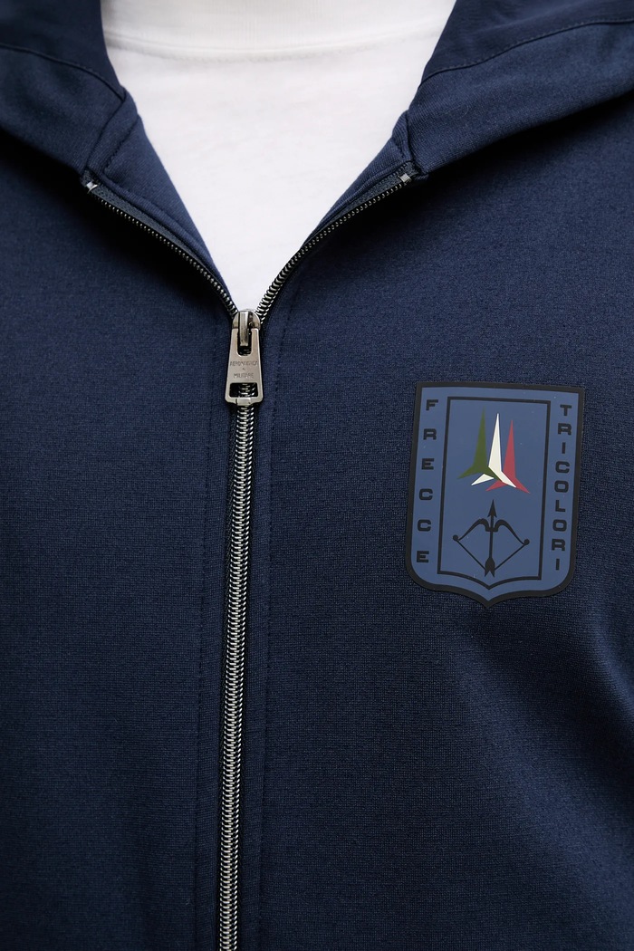 Aeronautica Militare bluza FE2064UF00667 granatowy
