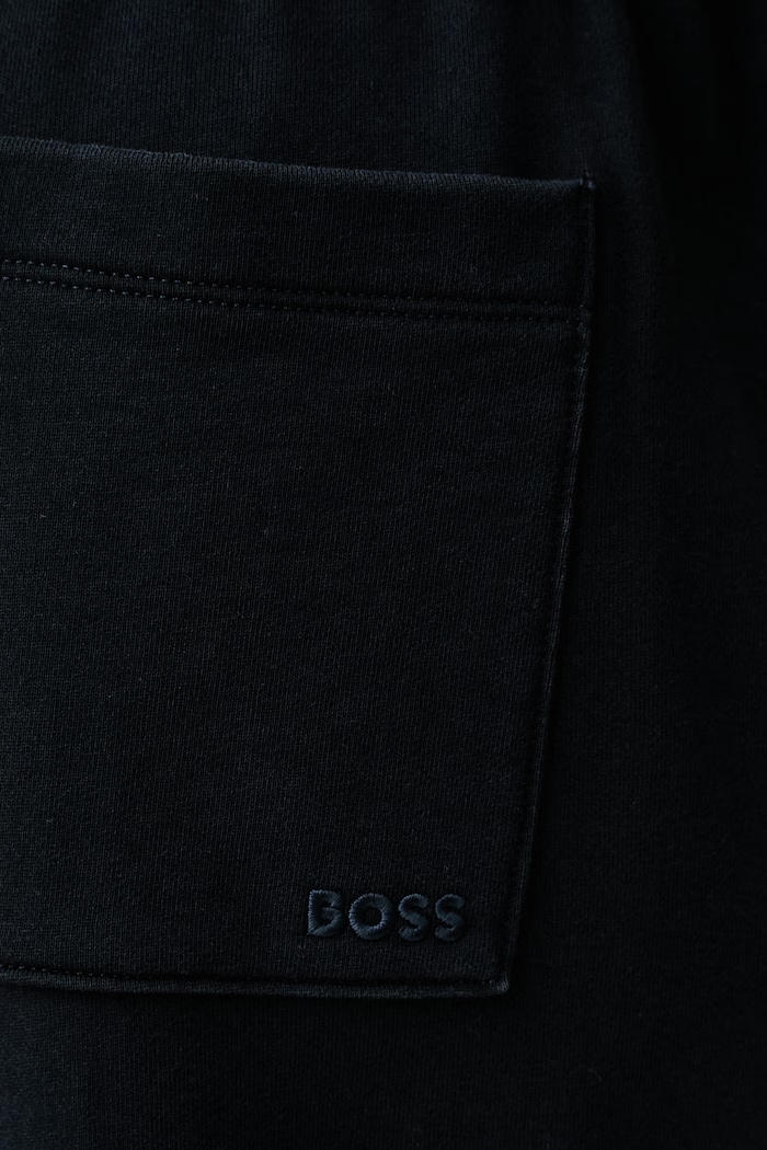 BOSS trenirka moška bombažna H-Locsin 15 mornarsko modra 50546388