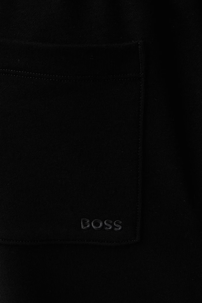 BOSS trenirka moška bombažna H-Locsin 15 črna 50546388