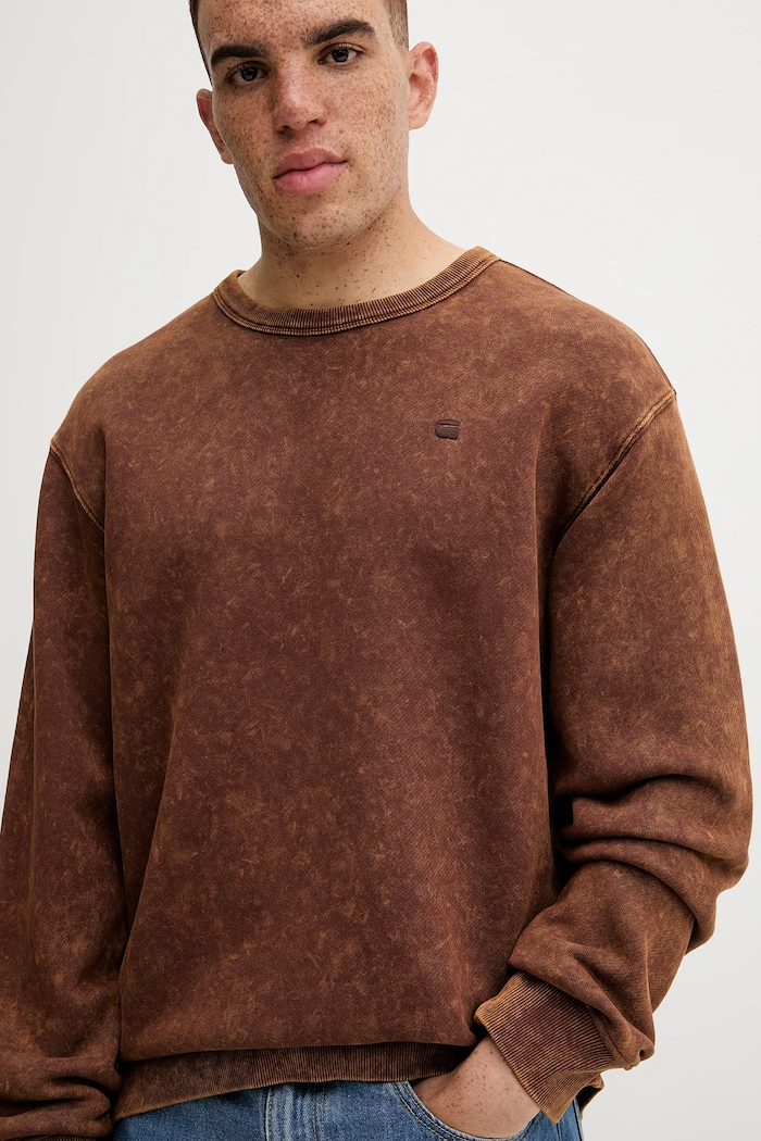 Кофта G-Star 0 Washed коричневий D27082.D575