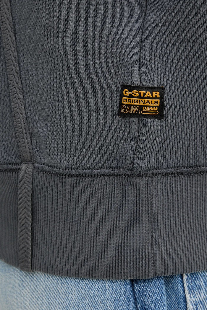 Бавовняна кофта G-Star 0 Wash panel D27089.E186 блакитний
