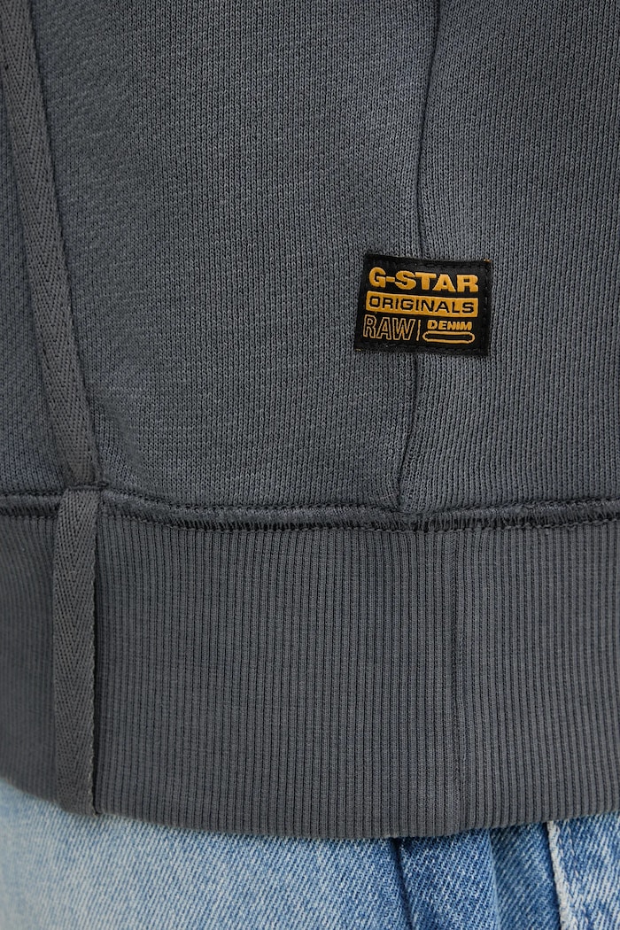 Бавовняна кофта G-Star 0 Wash panel D27089.E186 блакитний