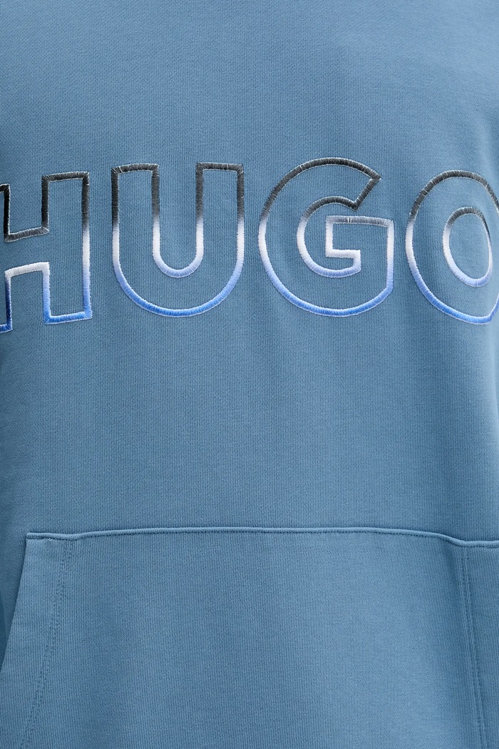 Бавовняна кофта Hugo Blue Nogudi 50549151 блакитний