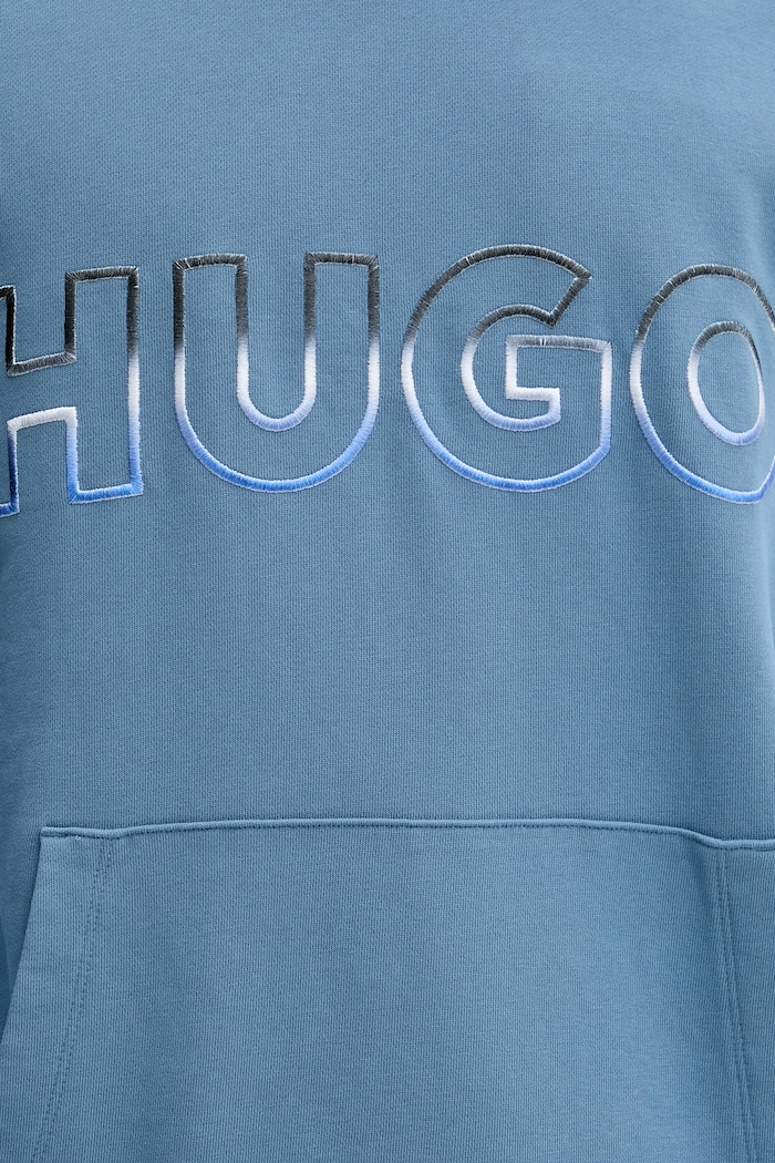 Бавовняна кофта Hugo Blue Nogudi 50549151 блакитний