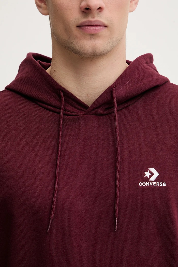 Converse bluză CVM5K874 burgundia