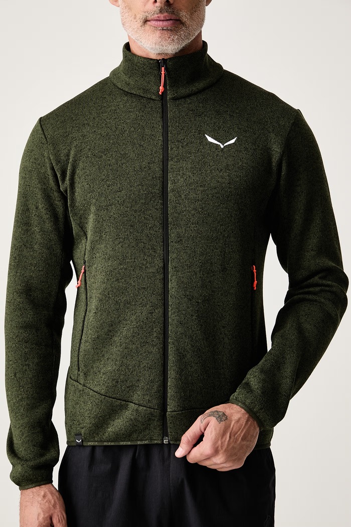Bluza sportowa męska Puez Rocca Salewa 00.0000029126 zielony