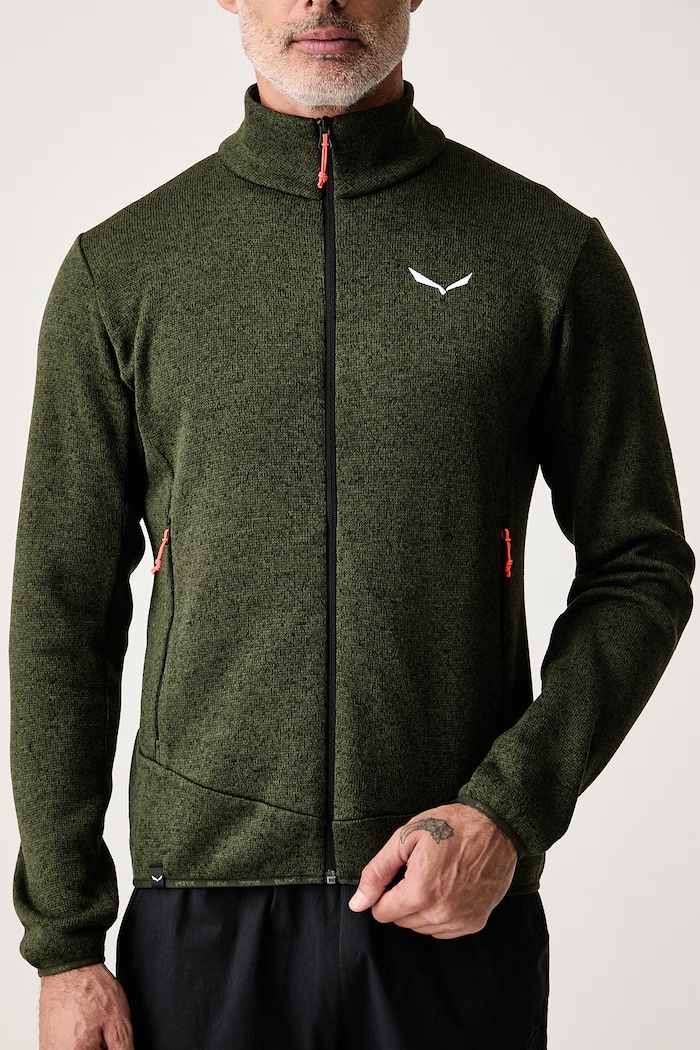 Bluza sportowa męska Puez Rocca Salewa 00.0000029126 zielony