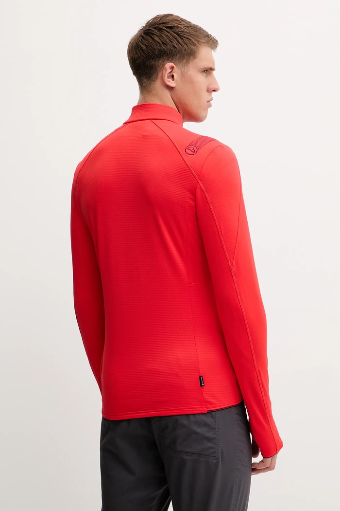 Odzież La Sportiva bluza rozpinana męska Chill Thermal ZASF039 czerwony