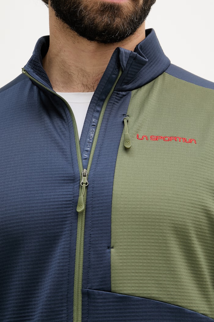 La Sportiva hanorac cu fermoar bărbătesc Chill Thermal ZASF039