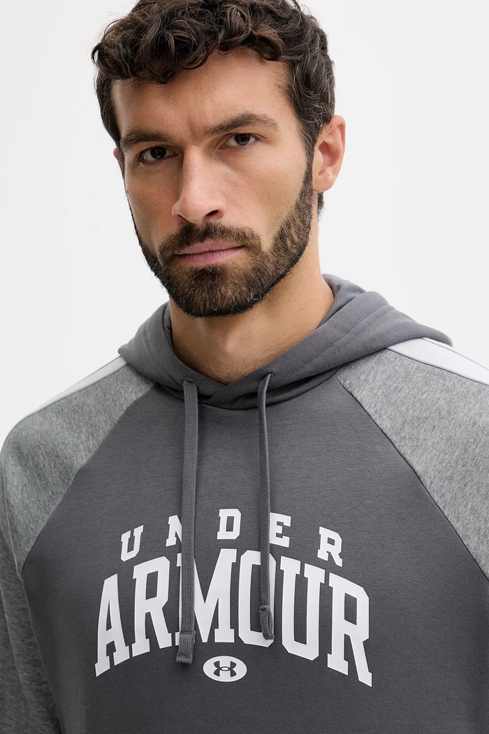 Mikina Under Armour Rival sivá 6003958