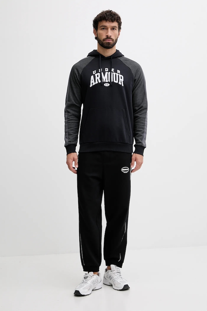 Mikina Under Armour Rival 6003958 čierna AW25