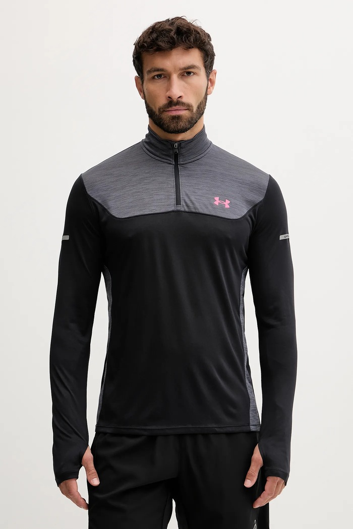 Under Armour dukserica za muškarce UA Tech Utility s elastinom crna 6004963