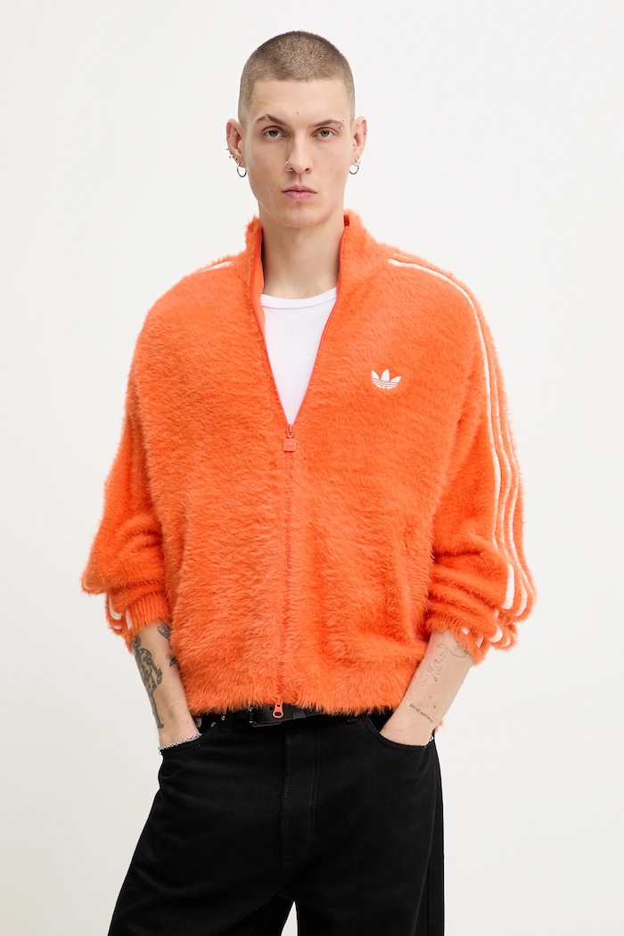 adidas Originals bluza aplikacja pomarańczowy KR5144