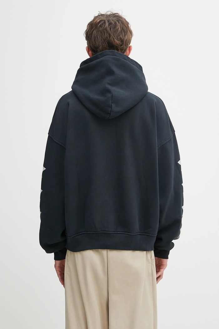 Oblečenie Bavlnená mikina RHUDE Cambridge State Champs RHPF25HO10012 čierna
