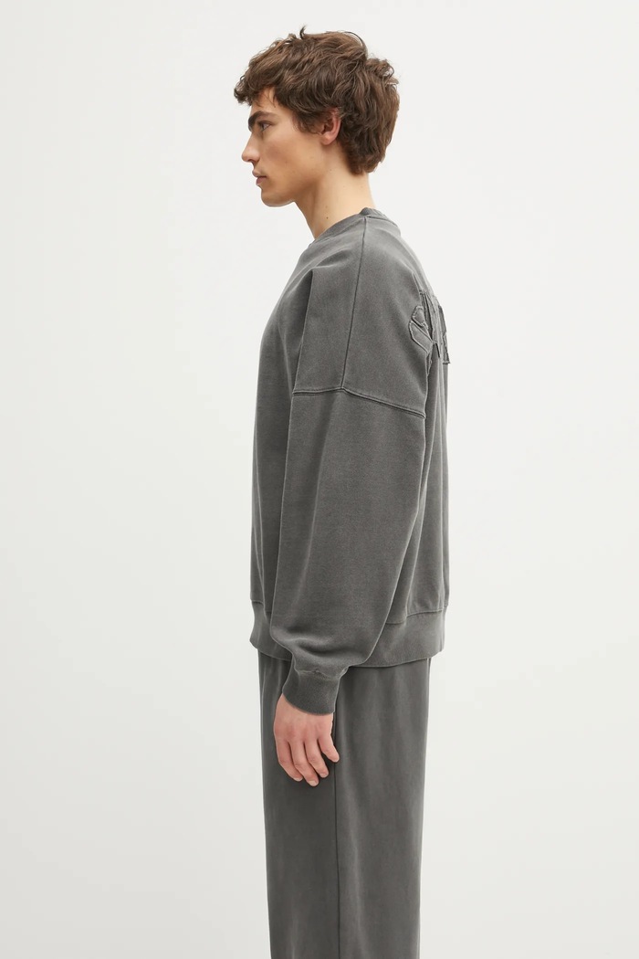 Pamučna dukserica Carhartt WIP RGGD Sweat I035636.89GD siva AW25