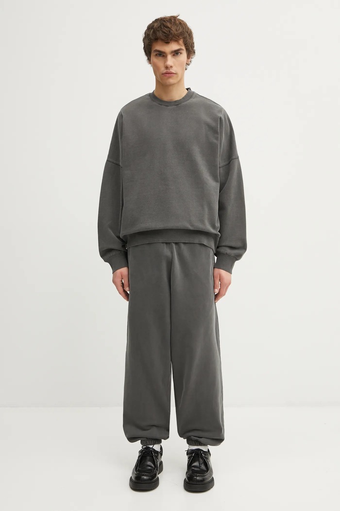 Pamučna dukserica Carhartt WIP RGGD Sweat I035636.89GD siva