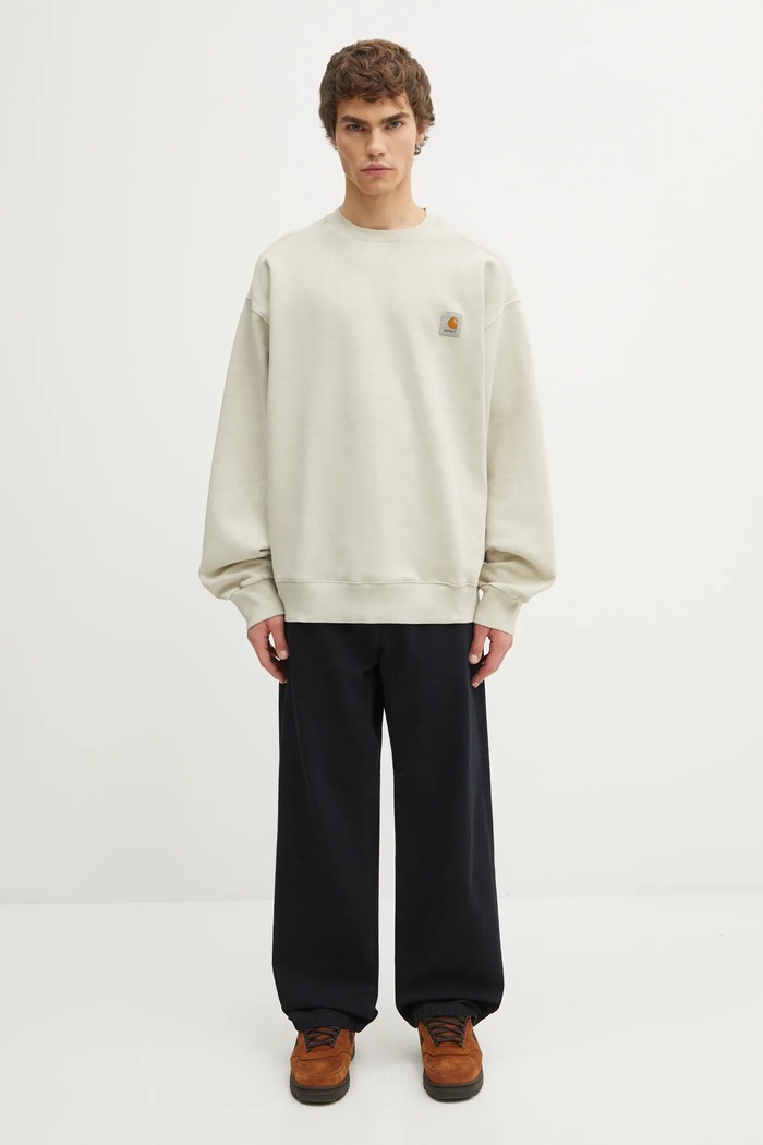 Carhartt WIP bluza bawełniana Vista Sweat I029522.2LPGD beżowy