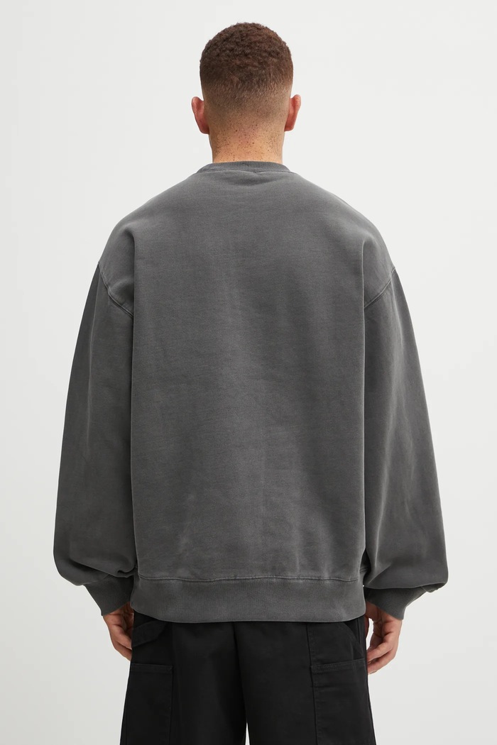 Oblečenie Bavlnená mikina Carhartt WIP Vista Sweat I029522.89GD sivá