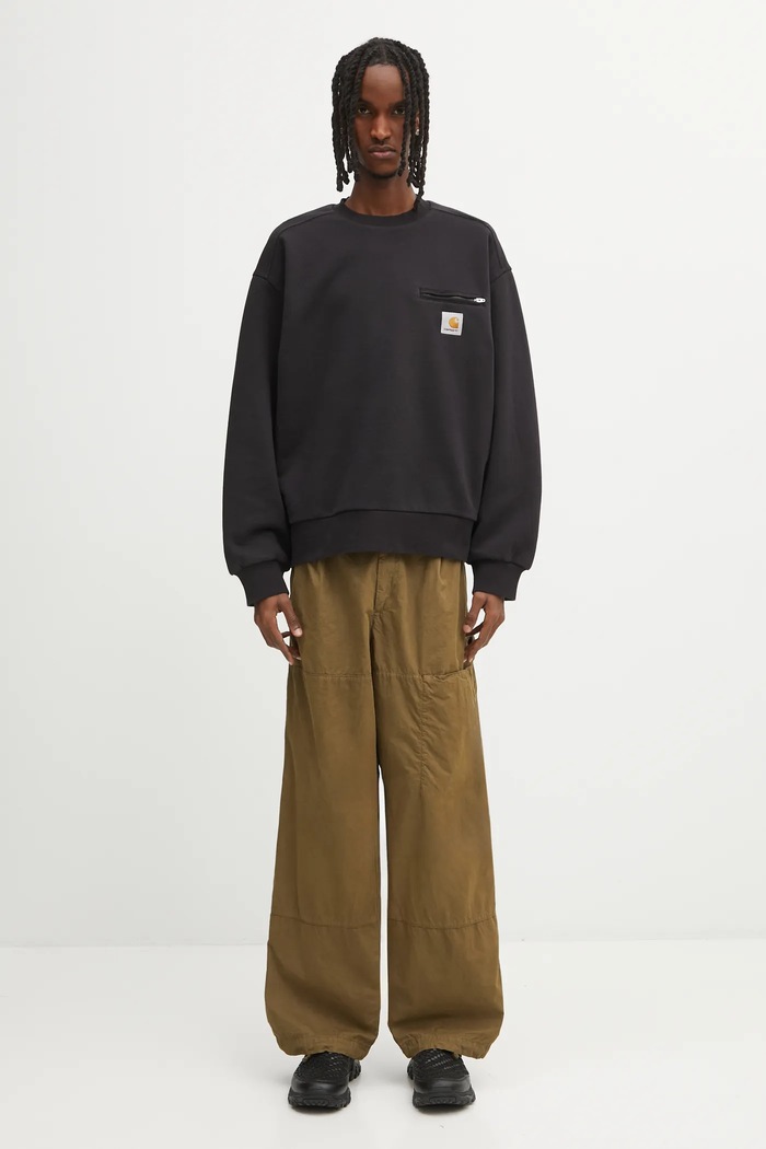 Mikina Carhartt WIP Detroit Sweat I035547.8906 černá