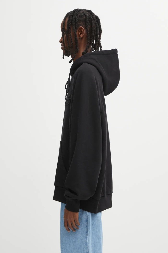 Bavlněná mikina Carhartt WIP Hooded Ray Sweat I035640.89XX černá AW25