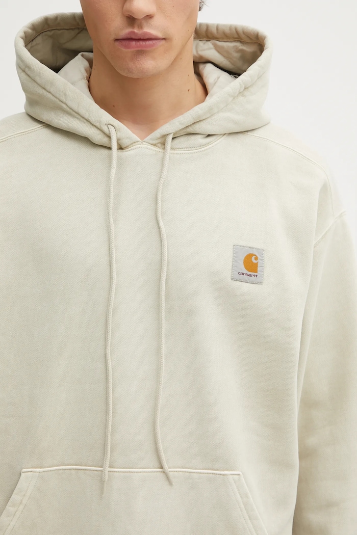 Carhartt WIP bluza bawełniana Hooded Vista Sweat beżowy I029523.2LPGD