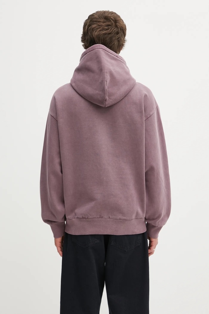 Odzież Carhartt WIP bluza bawełniana Hooded Vista Sweat I029523.33IGD fioletowy