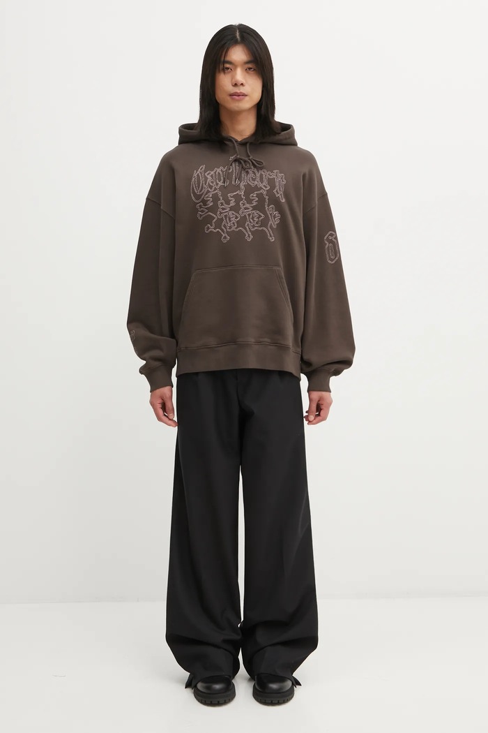 Pamučna dukserica Carhartt WIP Hooded Hackwork Sweat I035641.3EEXX
