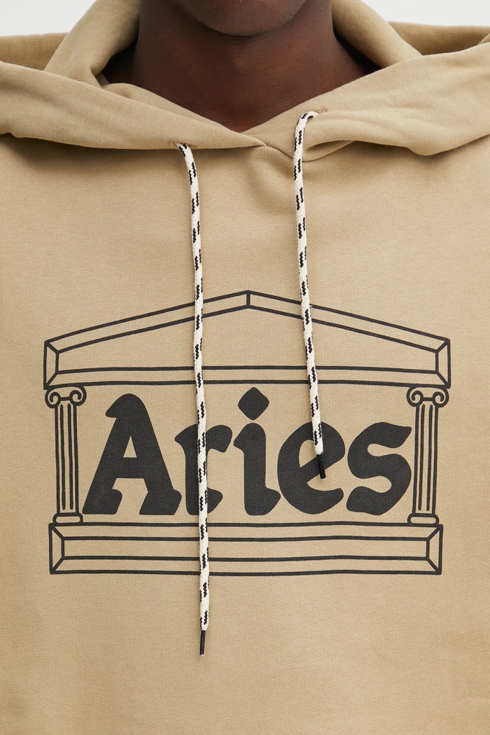 Aries felpa in cotone Temple beige AR2001204