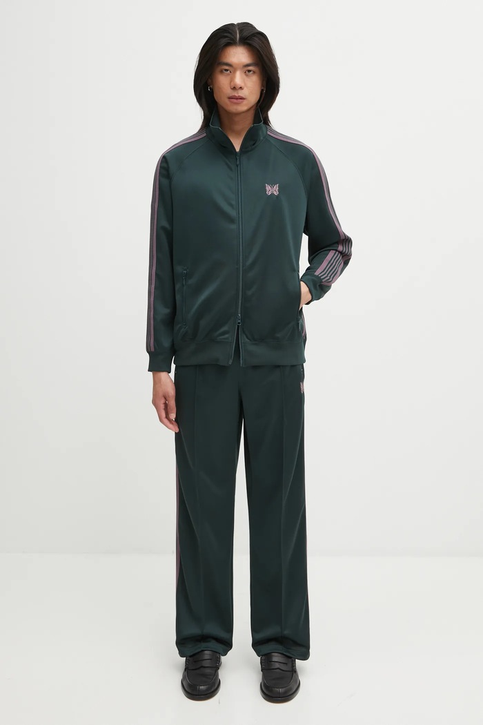 Μπλούζα Needles Track Jacket RW314 πράσινο