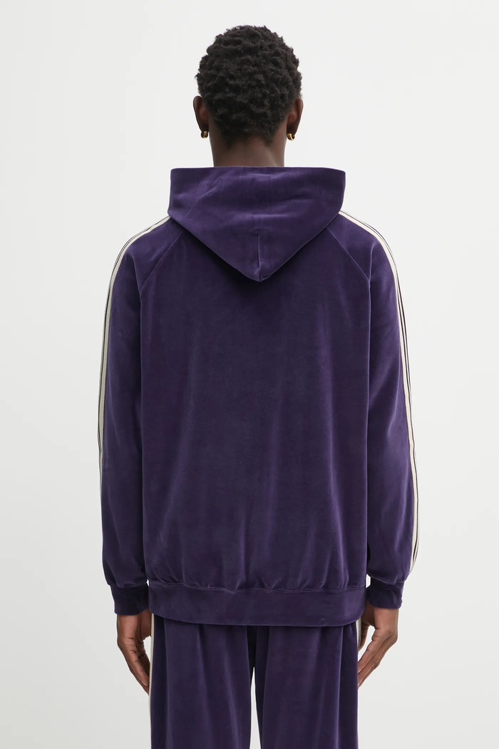 Ρούχα Μπλούζα Needles Track Hoody RW324 σκούρο μπλε