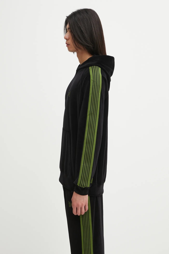 Μπλούζα Needles Track Hoody RW324 μαύρο AW25