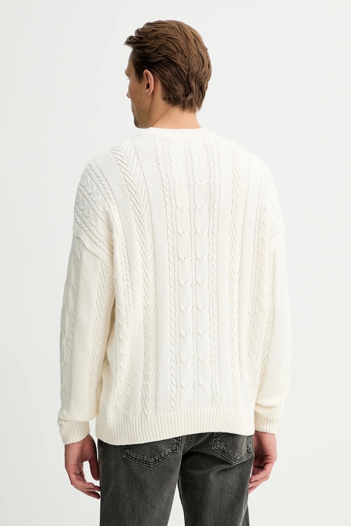 Ρούχα Πουλόβερ Hollister Co. KI320.5119.102 μπεζ