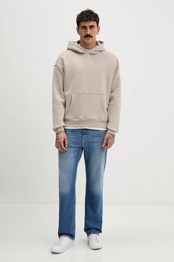 Суичър Hollister Co. KI322.5147.400 бежов AW25