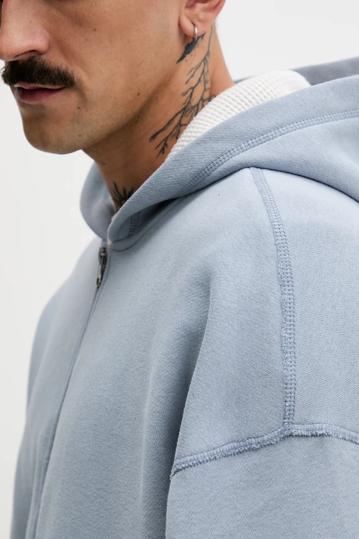 Hollister Co. felső KI322.5279.210 kék