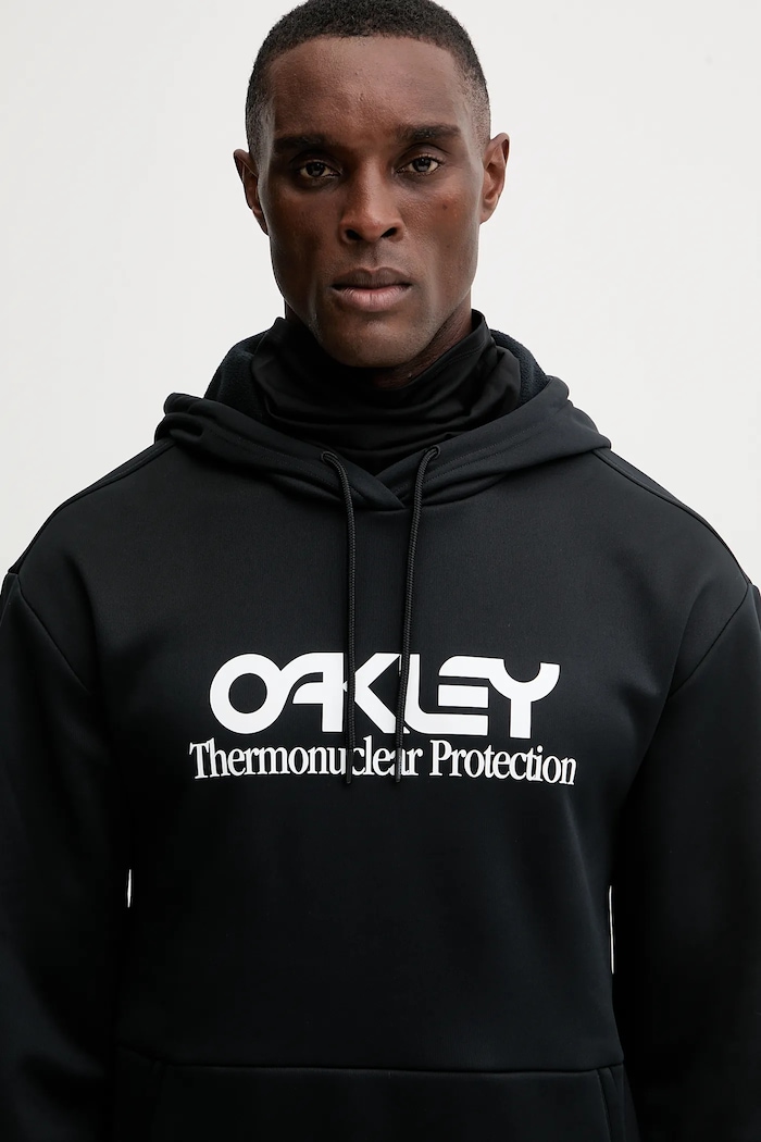 Športová mikina Oakley RIDER čierna FOA402381