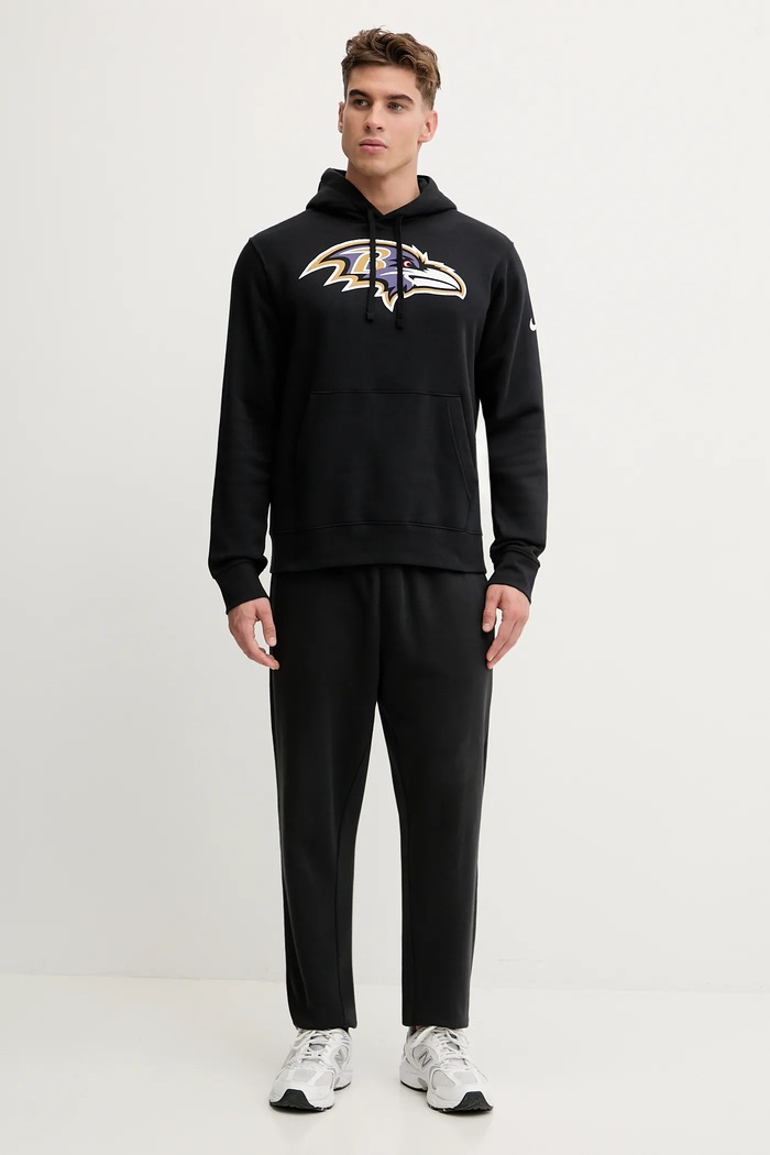 Μπλούζα Nike Club Logo Hoodie NKDK.00A.8G.N09 μαύρο AW25