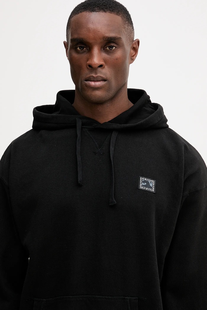 Rip Curl hanorac de bumbac AOTS negru 099MFL