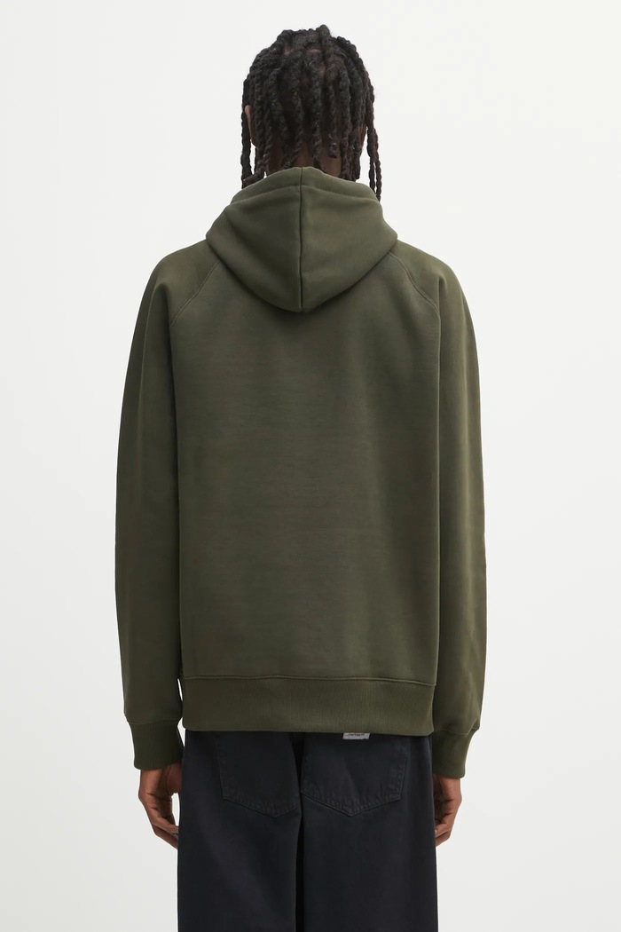 Odjeća Dukserica Carhartt WIP Hooded Chase I033661.3CBXX zelena