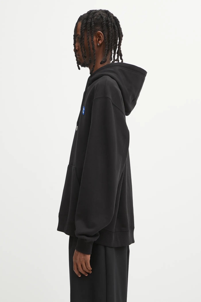 Ader Error cotton sweatshirt HOODIE BO42FYHD0101BK black AW25