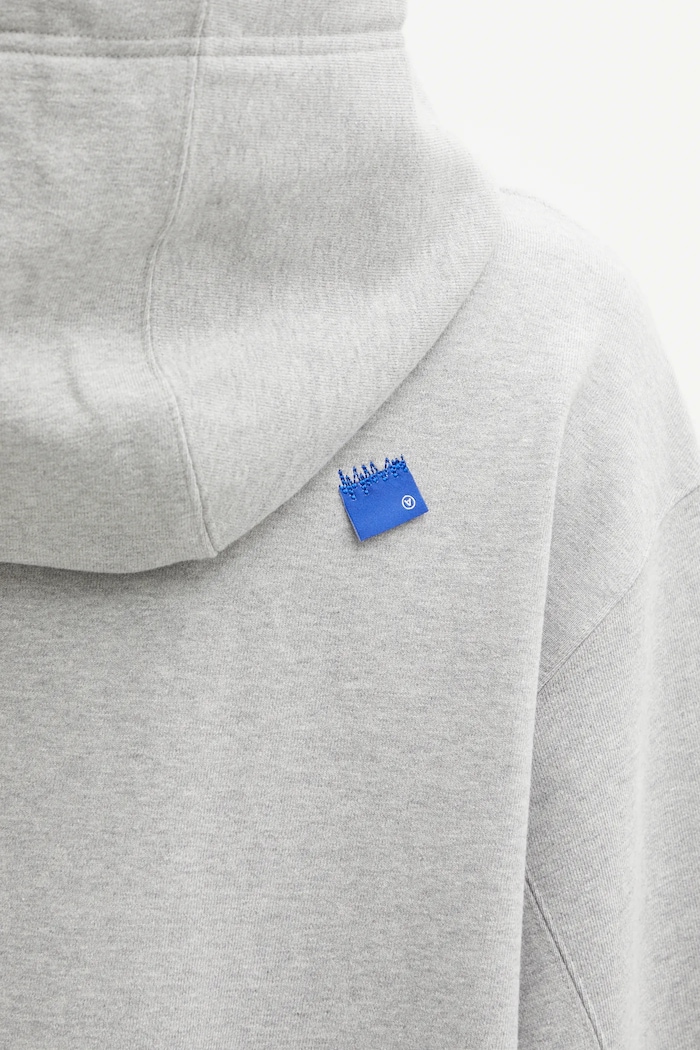 Памучен суичър Ader Error HOODIE BO42FYHD0101GR сив