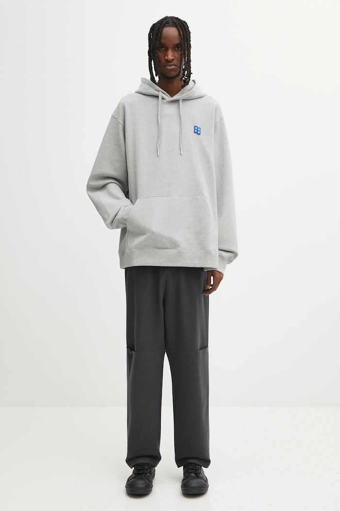 Памучен суичър Ader Error HOODIE BO42FYHD0101GR